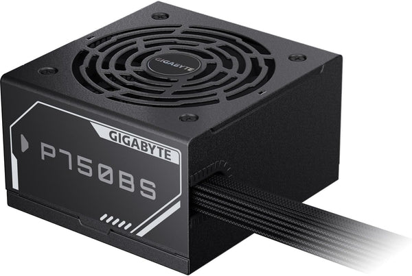 Gigabyte P750BS 80 Plus Bronze Non Modular 750w Power Supply Unit, Flat Cables, 3 Year Warranty