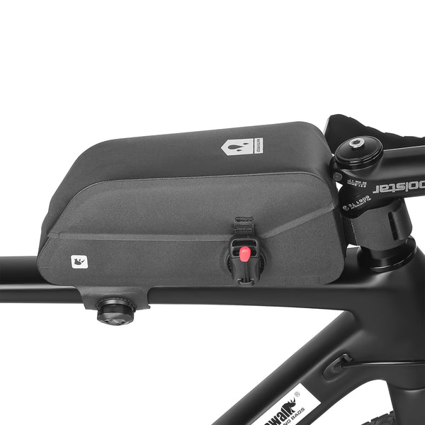 Rhinowalk Bike Top Tube Bag Bike Frame Bag Fully Waterproof and Stable Bicycle Frame Bag Bicycle Bag Professional Cycling Accessories for Mountain