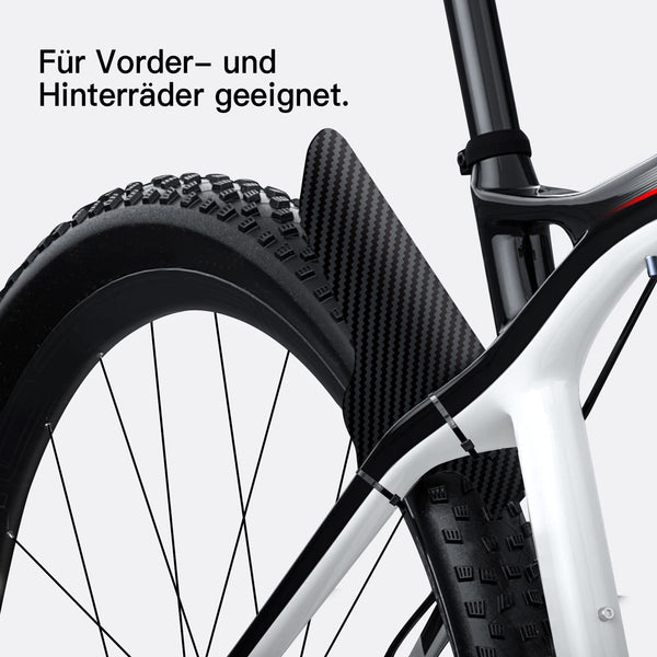 NICEDACK Mudguards Mountain Bike, 2 Pieces Mudguard Fit 20-29 Inch MTB Mudguard Front and Rear Compatible Bicycle Splash Guard