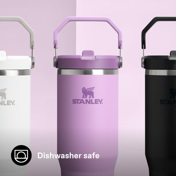 Stanley Flip Straw Tumbler 1.0 Water Bottle With Straw 0.89L - Keeps Cold For 12+ Hours - Easy To Carry - Dishwasher Safe - Stainless Steel Thermal Flask - BPA-Free Travel Mug - Navy