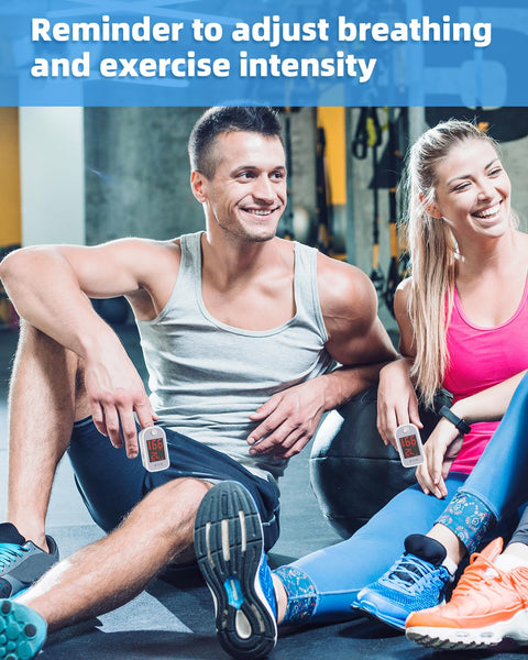 AILE Pulse Oximeter Oxygen Meter Adults Accurate Fast Easy Larger Red Screen Oxygen Monitor with Lanyard Blood Saturation Monitor -O2 Saturation Meter Pulse-Oximeter