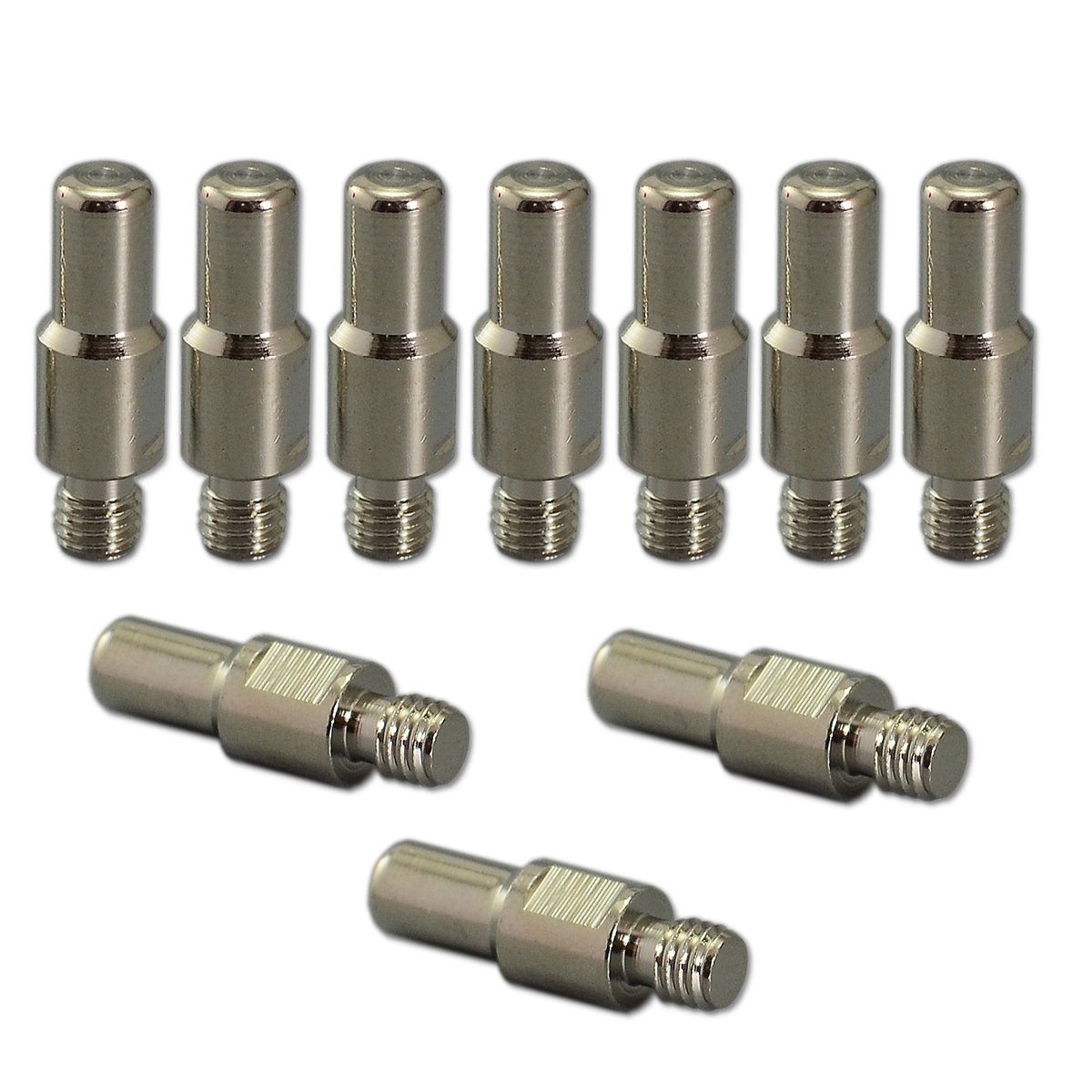 RIVERWELD S45 Plasma Torch Head OEM and Plasma Electrode PR0110 Plasma Tips 0.8 PD0116-08 Outside Nozzle Retaining Cap PC0116 Air Diffuser PE0106 Stand Off Guide CV0010 kit 22pcs