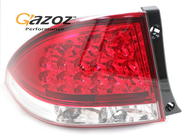 GAZOZ PERFORMANCE IS200 IS300 LED Rear Fog & Tail Light for 1998 1999 2000 2001 2002 2003 2004 2005 Models – Easy Installation Plug & Play Red Lights – Driving Car Accessories for Trunk