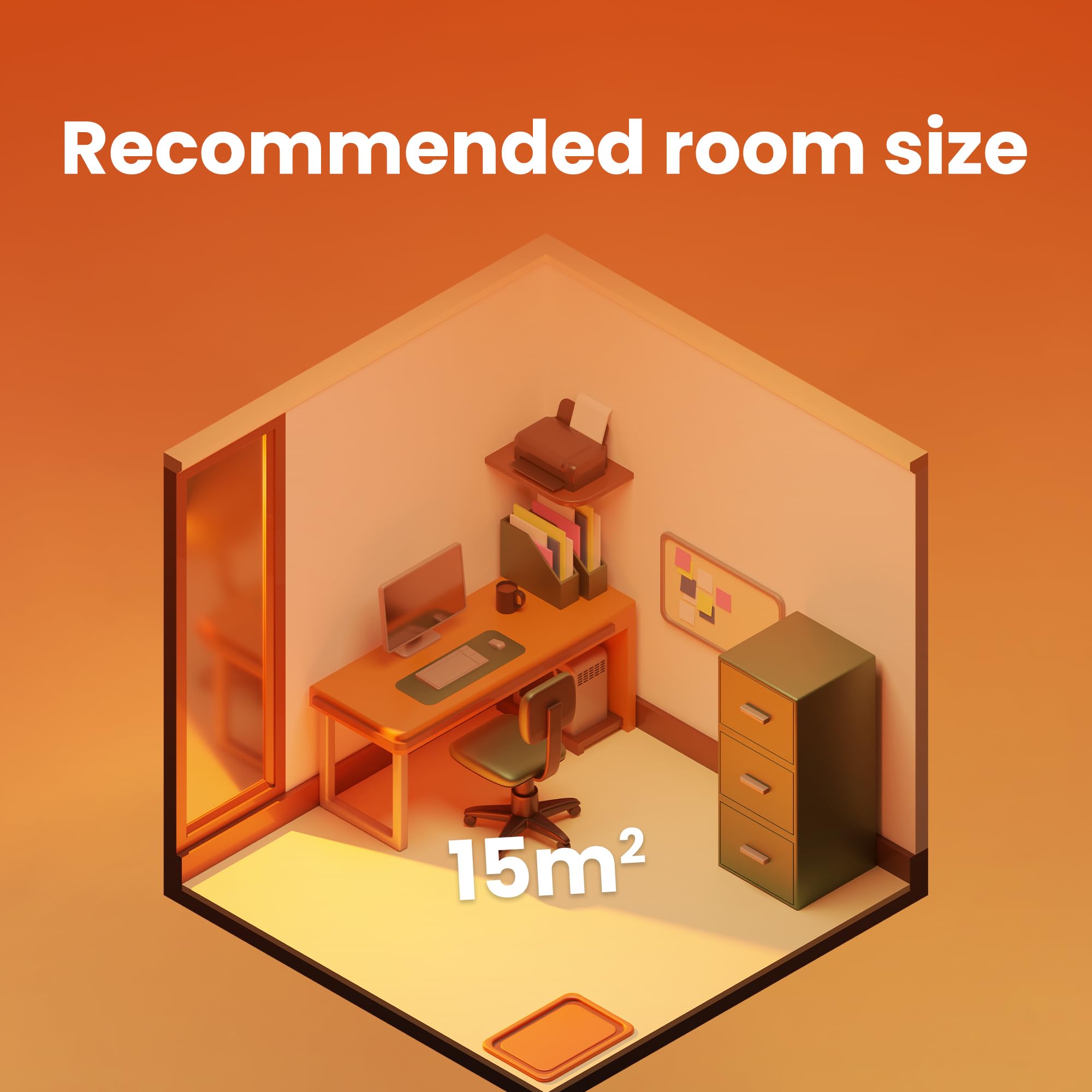 Devola 1500W 5 Fin Oil Filled Radiator, Low Energy Electric Heater with Thermal Fuse for Overheat Cut Off, Adjustable Heating Dial, Turbo Heating Option via PTC Fan, 24 Hour Timer - DVSOR5F15W (White)