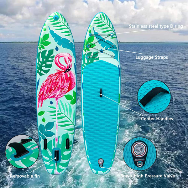 TIGERXBANG Inflatable Stand Up Paddle Board SUP Board with Kayak Seat |320x82x15cm| 305x82x15cm| for Adults/Kids| ISUP PaddleBoarding Complete Kit