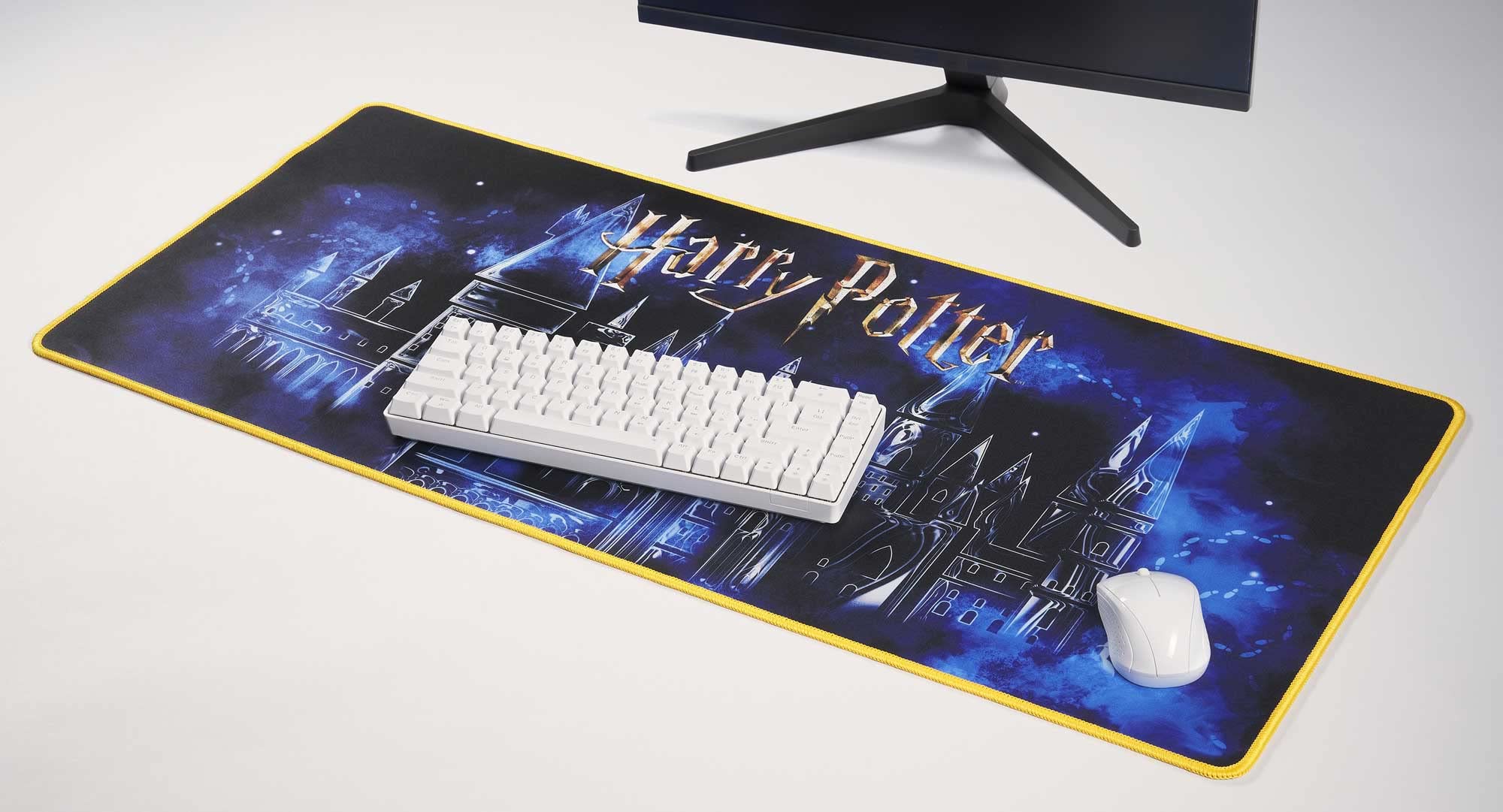 Harry Potter - Hogwarts gaming mouse pad - Gift mouse pad for office under official Harry Potter licence - 30