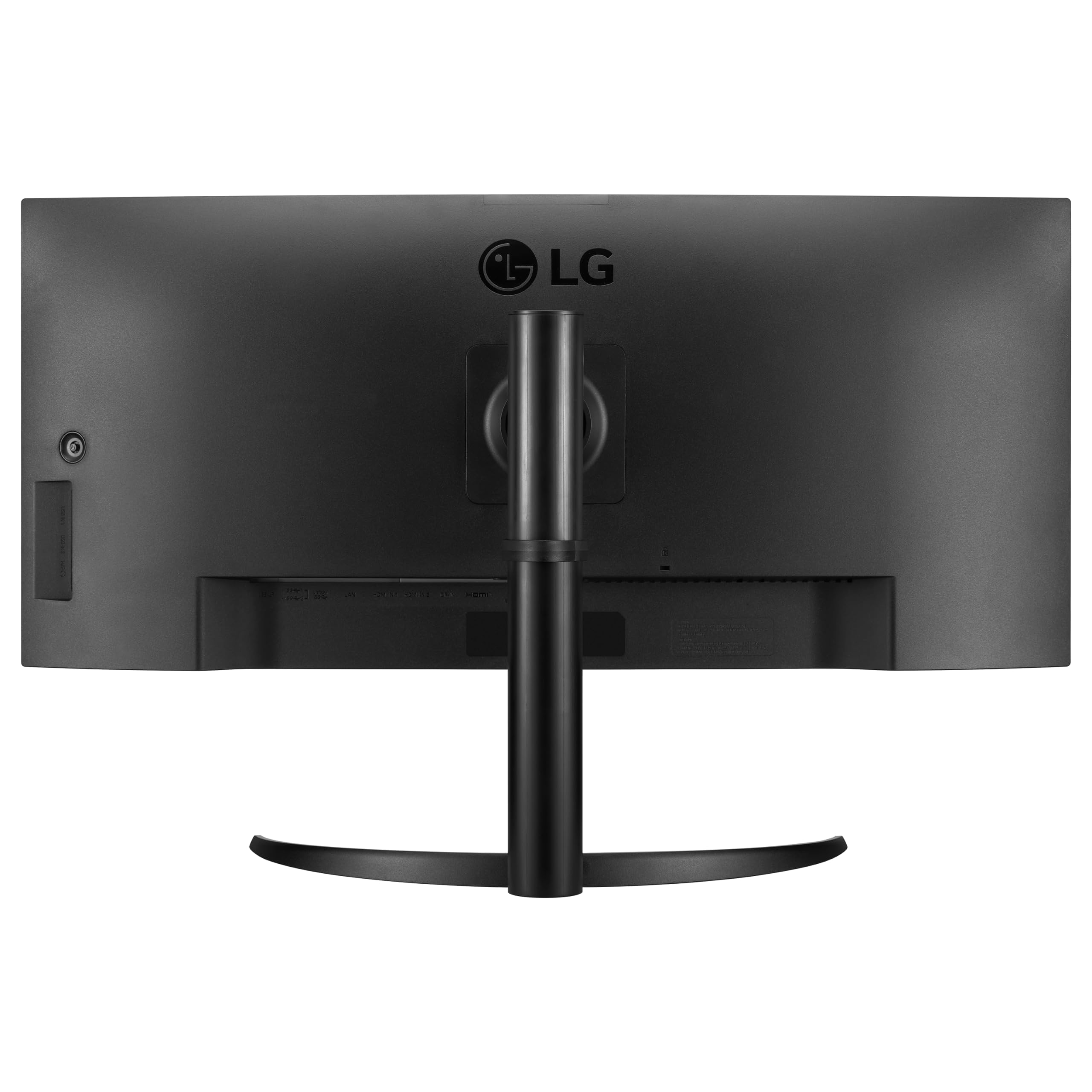 LG Electronics Curved UltraWide Monitor 34WR55QK, 34 inch, 1440p, 100Hz, 5ms Response Time, VA Panel, Smart Energy Saving, USB-C (65W Power Delivery), Displayport, HDMI