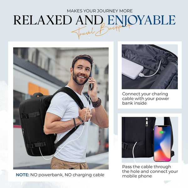 for Ryanair Cabin Bags 40x20x25 Underseat Bag,Small Travel Backpack Cabin Size Carry-ons for Women Men,Hand Luggage for Overnight,Casual Daypack with Laptop Compartment,Anti Theft Pocket