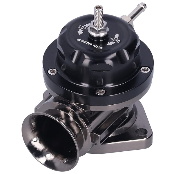 Turbo Blow Off Valve kit, Akozon Universal SDD‑BOVGRSBL FPG250 Aluminium Billet Turbo Blow Off Valve with 2.5in Flange Pipe Type‑RS(Purple)