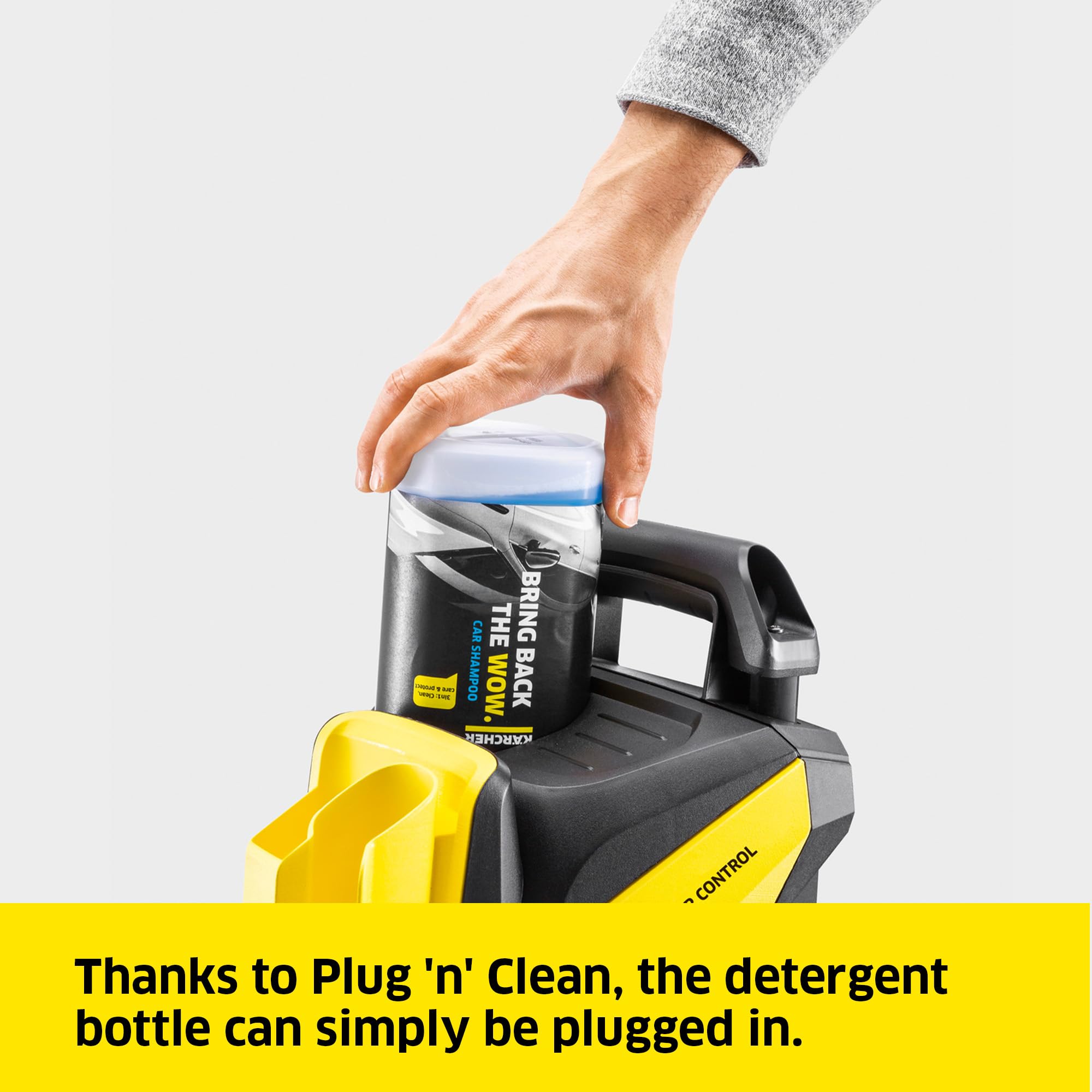 Kärcher K 4 Power Control Flex Pressure Washer, Pressure: max. 130 bar, Flow Rate: 420 l/h, Area Coverage: 30 m²/h, Water Filter, Weight: 11.5 kg, High-Pressure Flex Hose, Dirt Blaster, Spray Lance