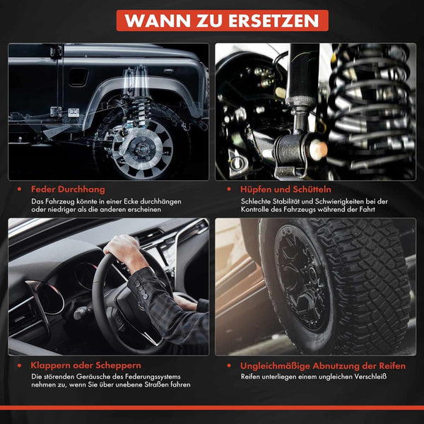 Frankberg 2x Coil Spring Rear axle Compatible with M.i.n.i R50 R53 C.o.o.p.e.r 1.6L 2001-2006