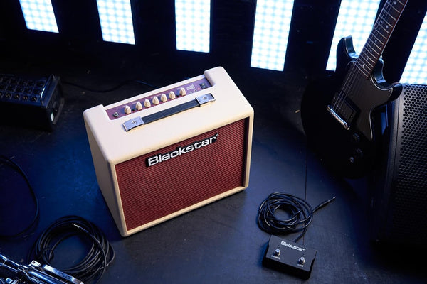 Blackstar Debut 30E Beginners Practice Electric Guitar Amplifier Combo With Delay Effect 10 Watt Headphone Input/Line In MP3 Playback