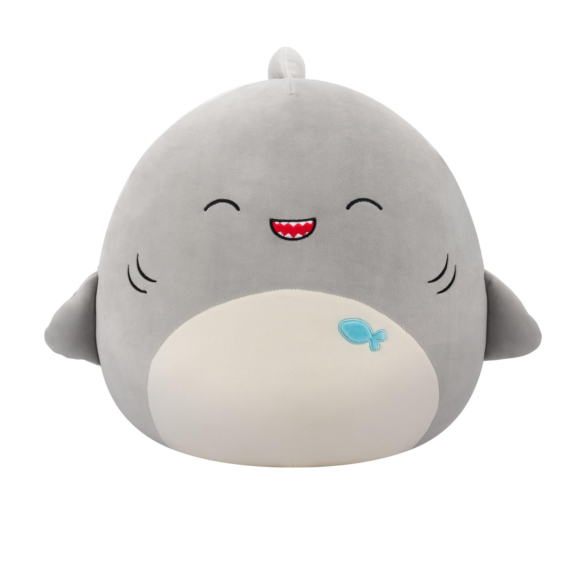 Squishmallows Original 16-Inch Gordon the Shark with happy eyes - Official Plush - Amazon Exclusive