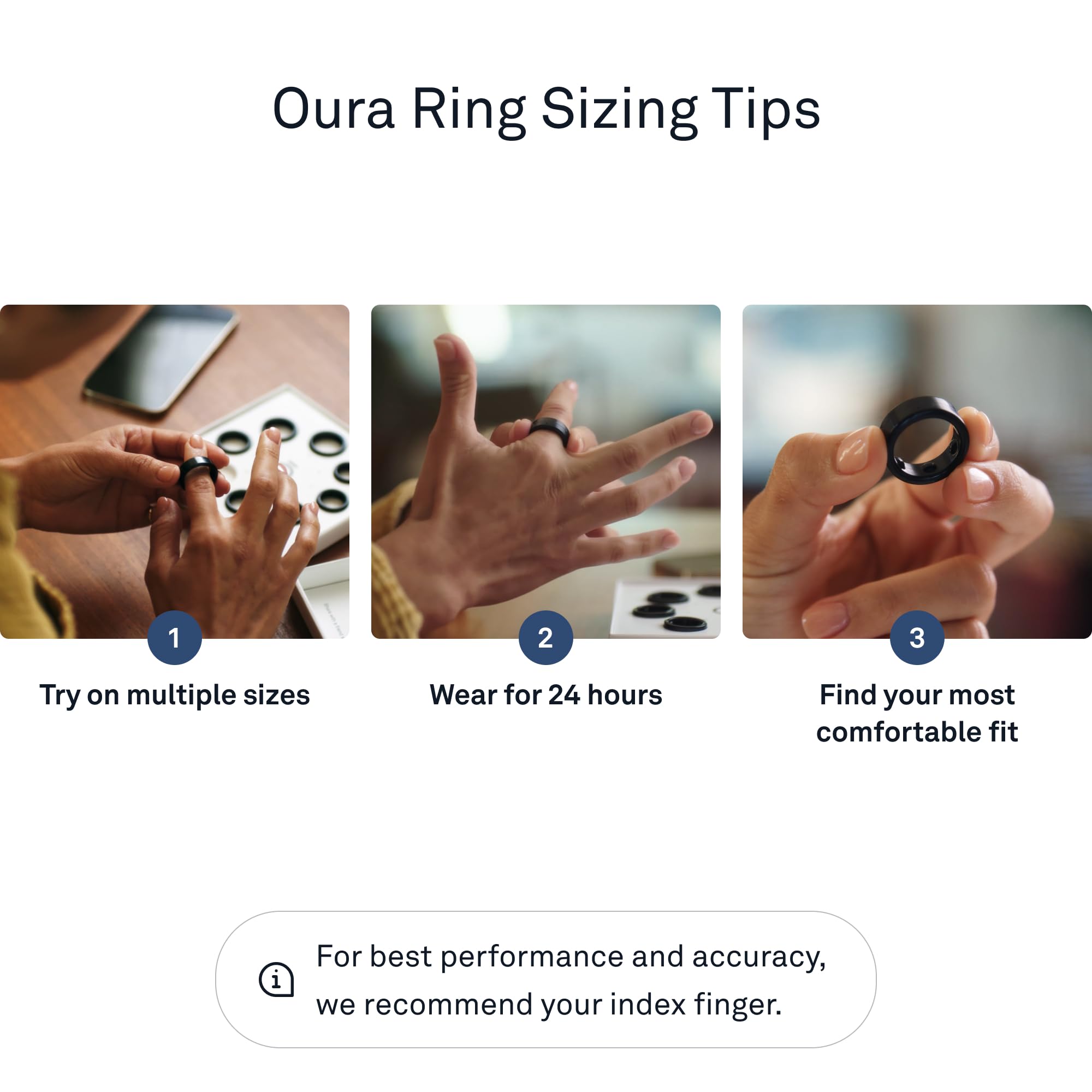 Oura Gen3 Horizon Smart Ring - Size 12, Brushed Titanium | Sleep, Heart Rate and Fitness Tracking Wearable - Up to 7 Day Battery Life - iOS/Android Compatible - Size First with Oura Sizing Kit