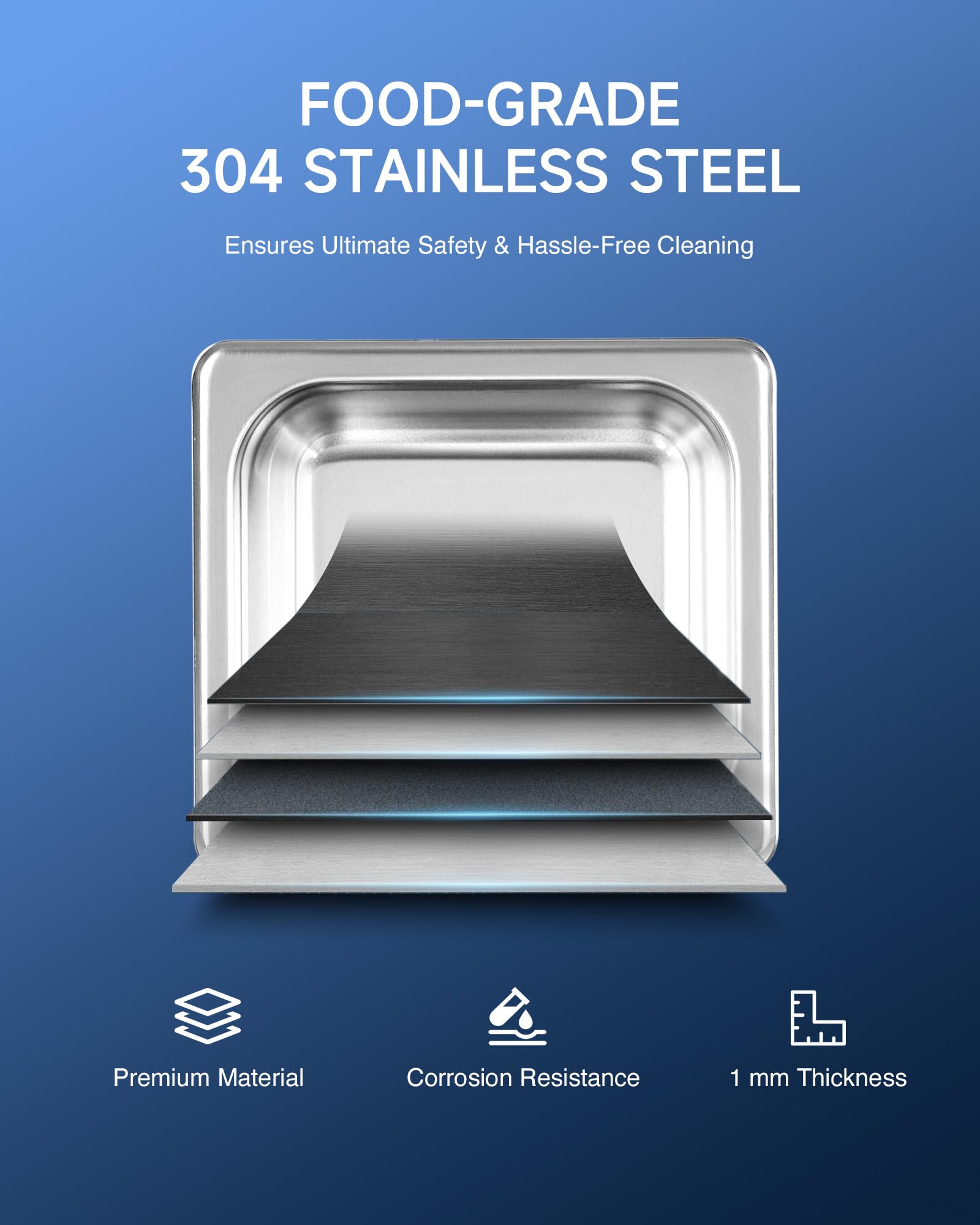 CREWORKS 6L Digital Ultrasonic Cleaner, 1.6 gal. Ultrasonic Cleaning Machine with Degas & Gentle Modes, 180W Professional Ultrasound Cleaner with 300W Heater and Timer for Glasses