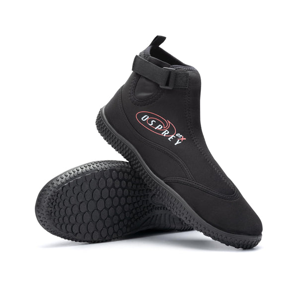 Osprey Adult Wetsuit Boots, Neoprene Boots for Men and Women, Aqua Boots Multiple Sizes