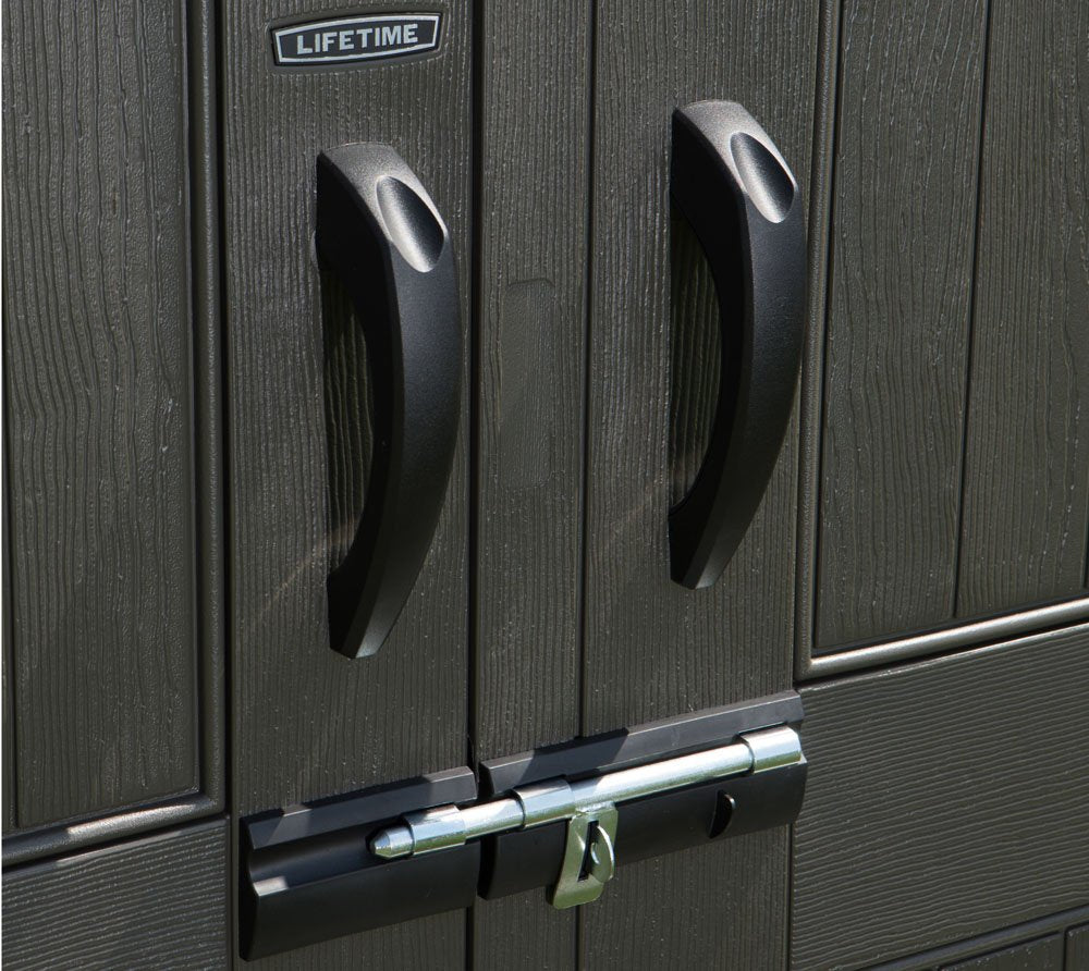 Lifetime 60282 Outdoor Storage Shed, 7 x 12 ft.