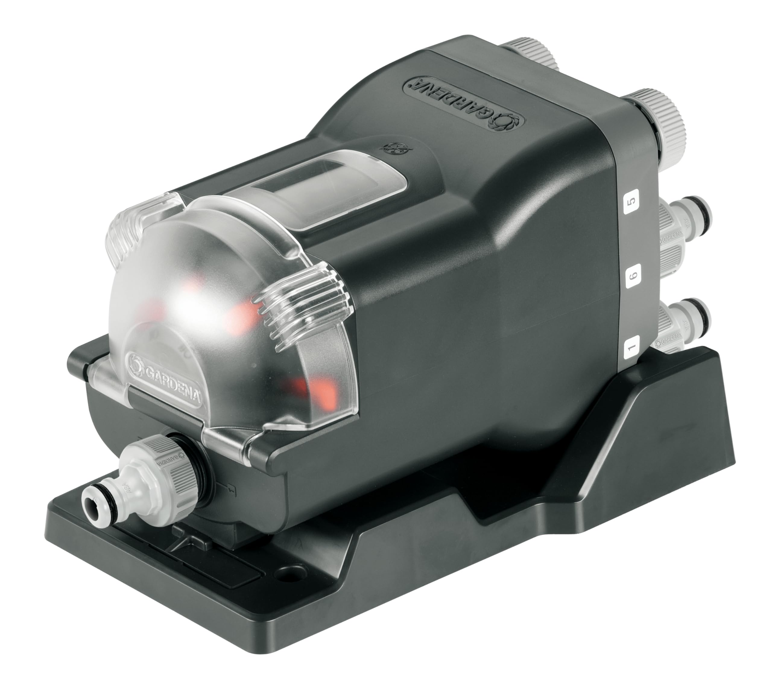 Gardena Water Distributor automatic: 6-point distributor, simple operation, space-saving, allows flexible use, ideal even at low water pressure, 3/4 inch outer threads (1197-20)