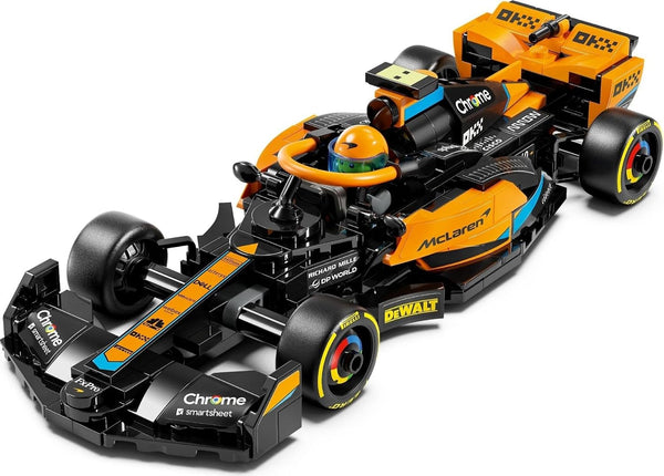 LEGO Speed Champions 2023 McLaren Formula 1 Race Car Toy for 9 Plus Year Old Kids, Boys & Girls who Love Independent Play, Buildable Vehicle Model Set, Kids' Bedroom Decoration, Birthday Gift 76919