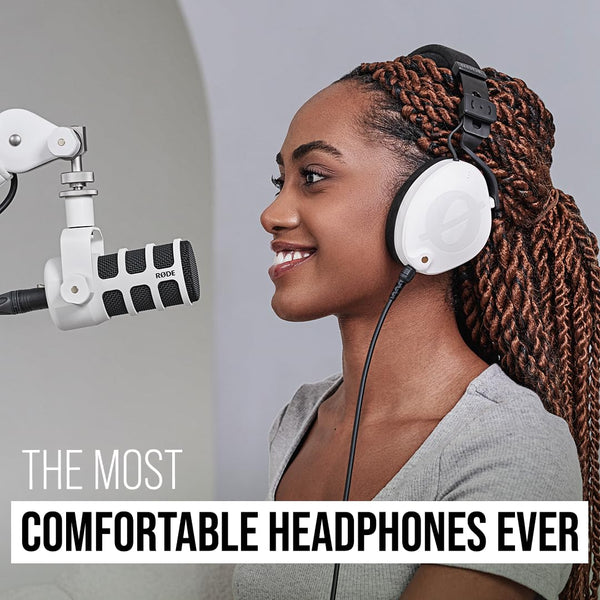 RØDE NTH-100 Professional Over-ear Headphones For Content Creation, Music Production, Mixing and Audio Editing, Podcasting, Location Recording (Black)