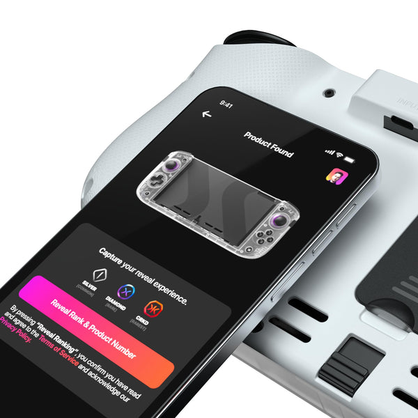 CRKD Nitro Deck+ Handheld Pro Controller for Nintendo Switch & OLED Model - TV Dockable - Programmable Sidekicks & Back Buttons - TruCollection System (Rocket League Gold Edition)