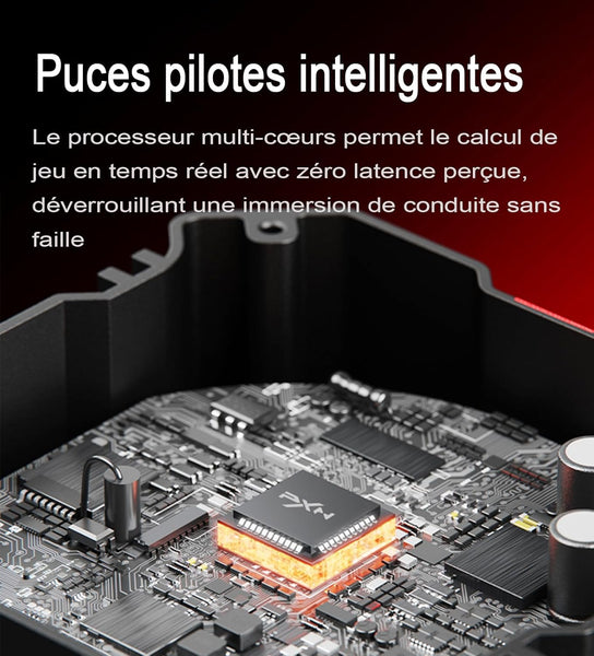 PXN VD4 Bundle F 4NM Torque Sim Racing Direct Drive Racing Wheel Bundle with Force Feedback, Hall Effect Sensor Pedal, PC Steering Wheel with Pedals