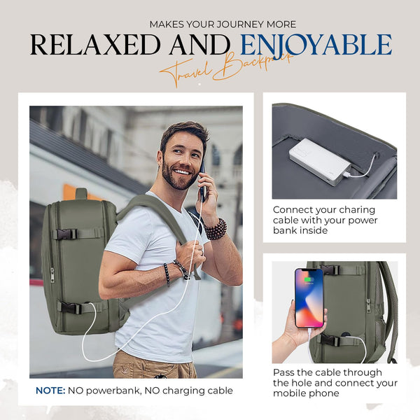 for Ryanair Cabin Bags 40x20x25 Underseat Bag,Small Travel Backpack Cabin Size Carry-ons for Women Men,Hand Luggage for Overnight,Casual Daypack with Laptop Compartment,Anti Theft Pocket