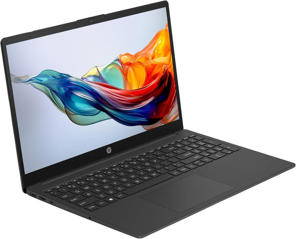 HP 15.6" Laptop | AMD Ryzen 5 7520U Processor | 16 GB RAM | 512 GB SSD | AMD Radeon Graphics | FHD Display | Up to 11hrs 15 mins battery | Win 11 | Dual Speakers | Jet Black | 15-fc0042sa