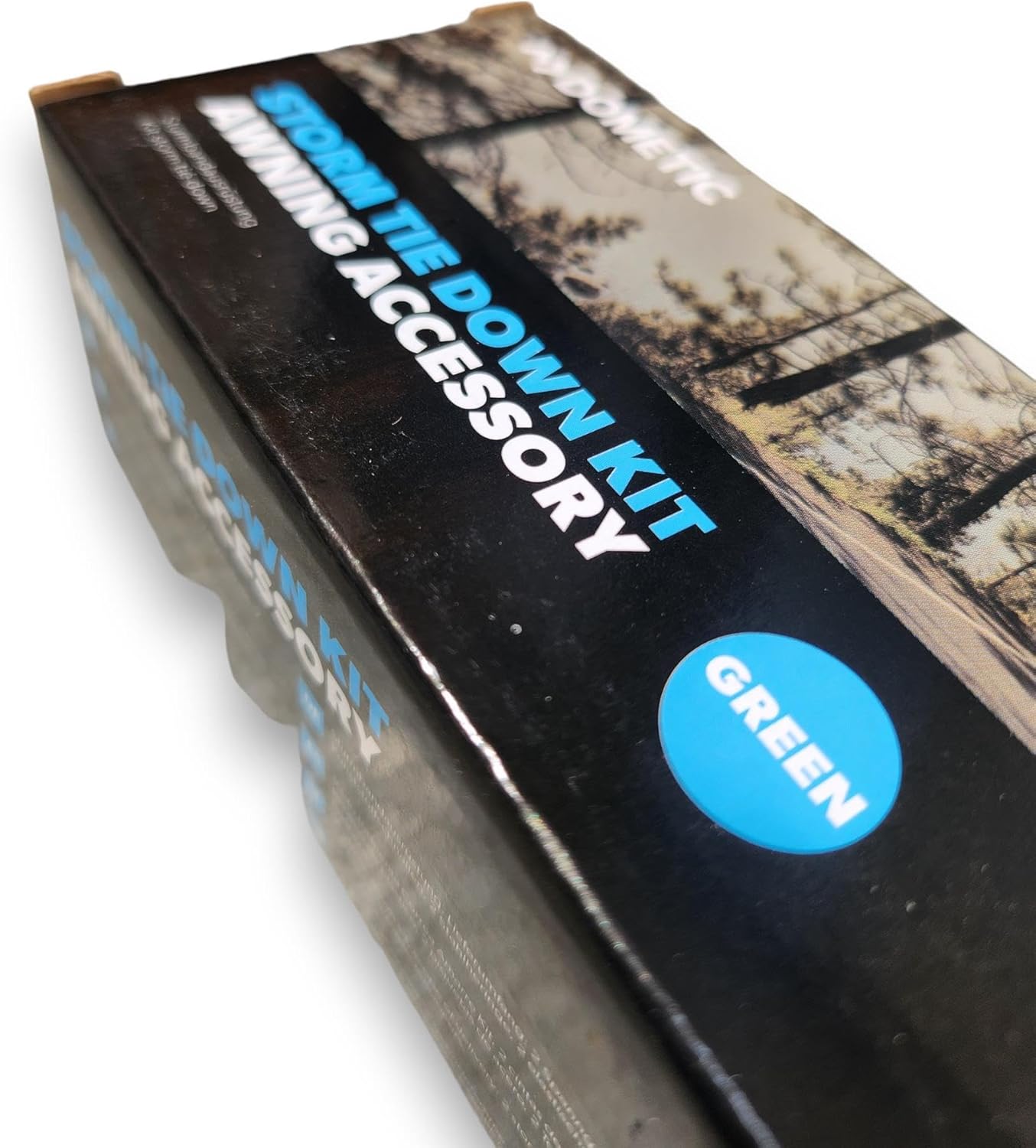 Dometic Storm Straps Tie Down Kit for Kampa or Dometic Awnings - Heavy Duty Secure Fit Acessories and Parts for Caravan, Motorhome, Campervan, Air Awning, Tent - Green