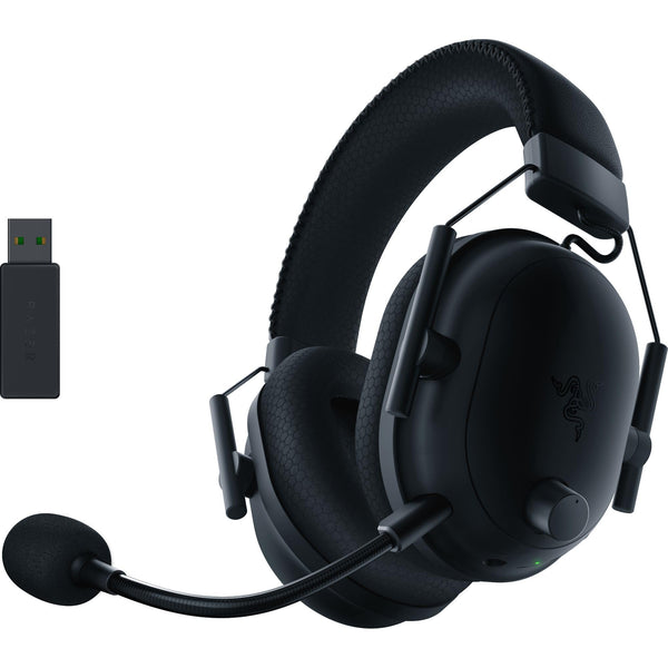 Razer BlackShark V2 Pro (2023) for PC - Premium Wireless E-Sports Headset (HyperClear Super Wideband Mic, TriForce Titanium 50 mm Driver, Bluetooth, Up to 70hrs Battery) White