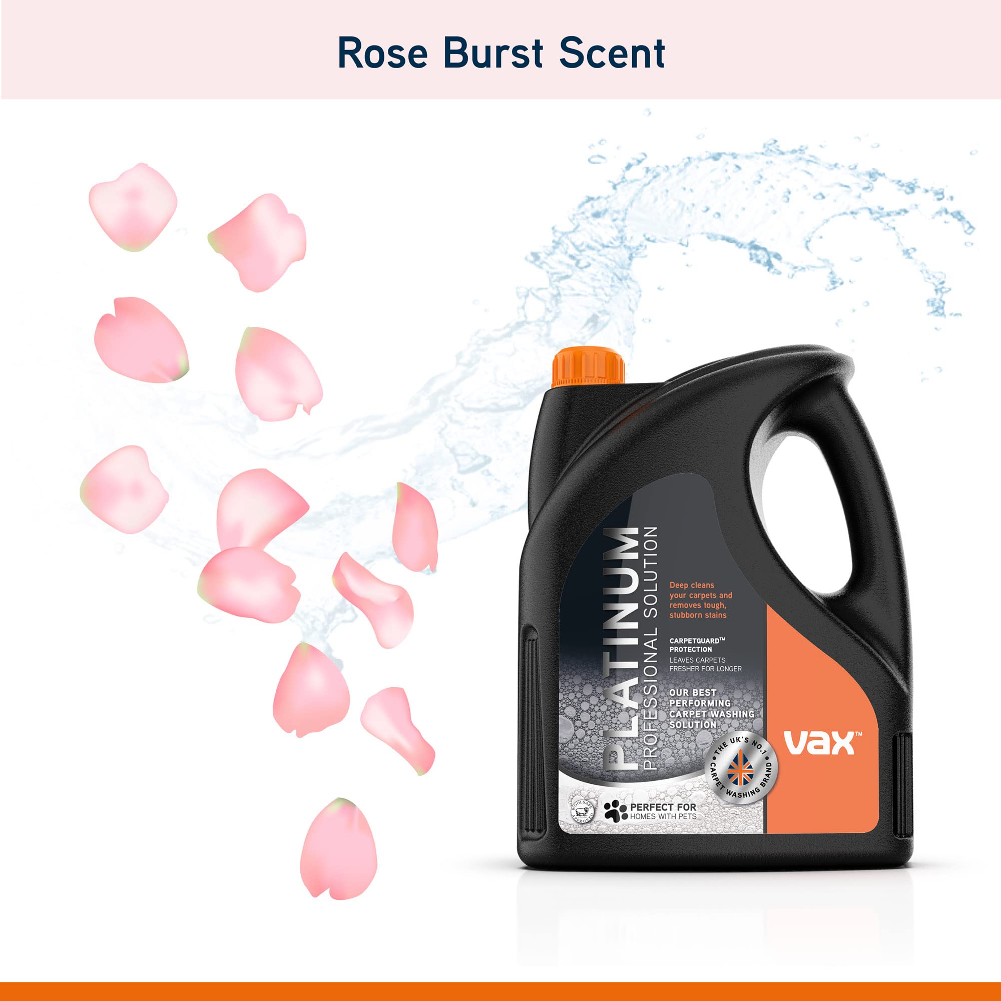 Vax Rapid Power Refresh Carpet Cleaner | Deep Clean and Leaves Carpets Dry in less than 1hr | XL Tank Capacity - CDCW-RPXR, Purple and Grey, 4.7L, 1200W