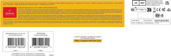 Hercules DJControl Mix – Compact DJ Controller with Built-In Soundcard, Performance Pads, and DJUCED Software for iOS & Android