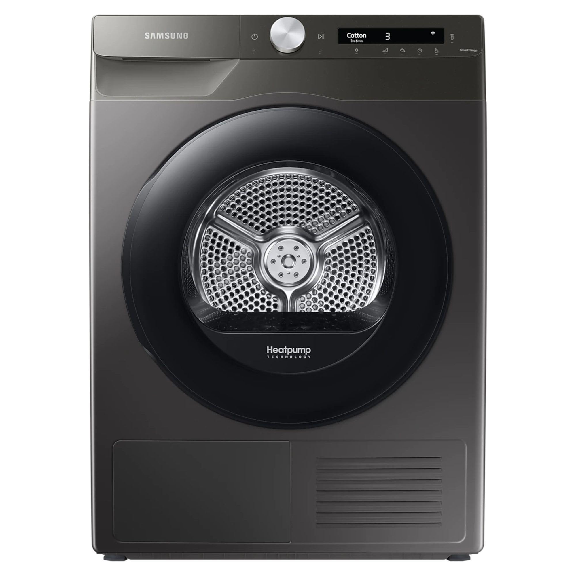Samsung Series 5 DV80CGC0A0ABEU with OptimalDry and SmartThings, Heat Pump Tumble Dryer, 8kg