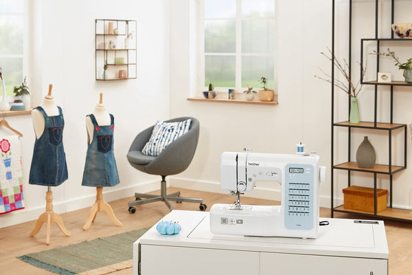 Brother FS40S 40-Stitch Electronic Sewing Machine, White