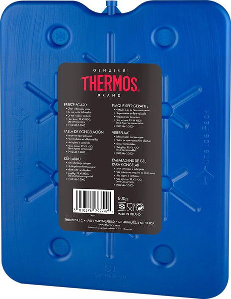 Thermos Freeze Boards, 1 x 800 g/2 x 400 g, Pack of 3, Blue