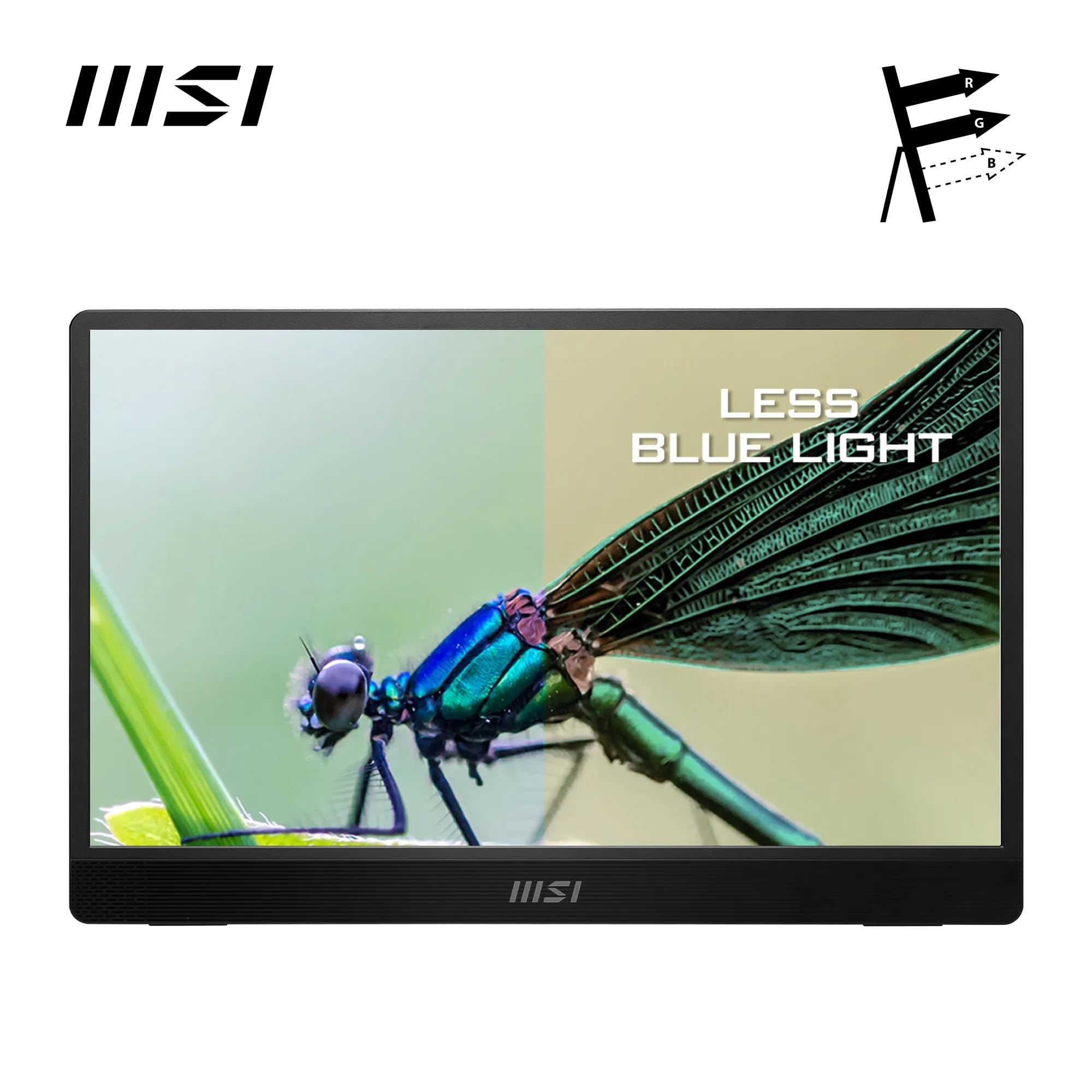 MSI PRO MP273QW E2 27 Inch WQHD Office Monitor - 2560 x 1440 IPS Panel, 100 Hz, Eye-Friendly Screen, Built-in Speakers, Tilt-Adjustable - HDMI 2.0b, DP (1.2a)