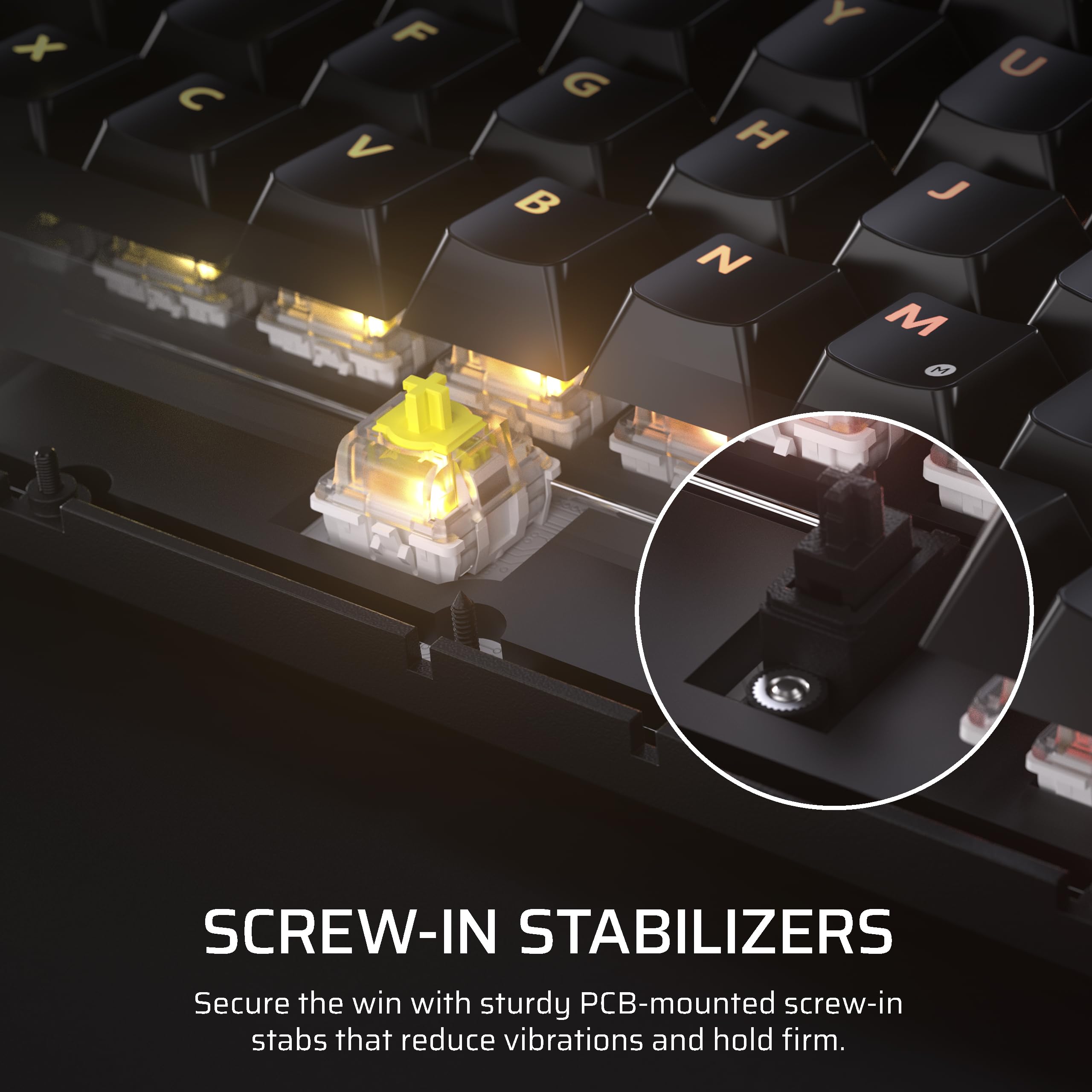 Corsair K65 PLUS WIRELESS 75% RGB Hot-Swappable Mechanical Gaming Keyboard – Pre-Lubricated MLX Fusion Tactile Switches – Dual-Layer Sound Dampening – PBT Keycaps – QWERTY UK – Black