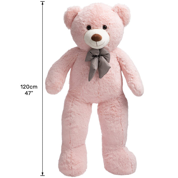 HollyHOME 150cm Giant Teddy Bear Stuffed Animal Large Soft Toys Plush Bear, Light Brown Age 3+