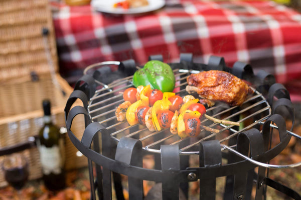 La Hacienda Vancouver Black Firebasket,45x45x56cm