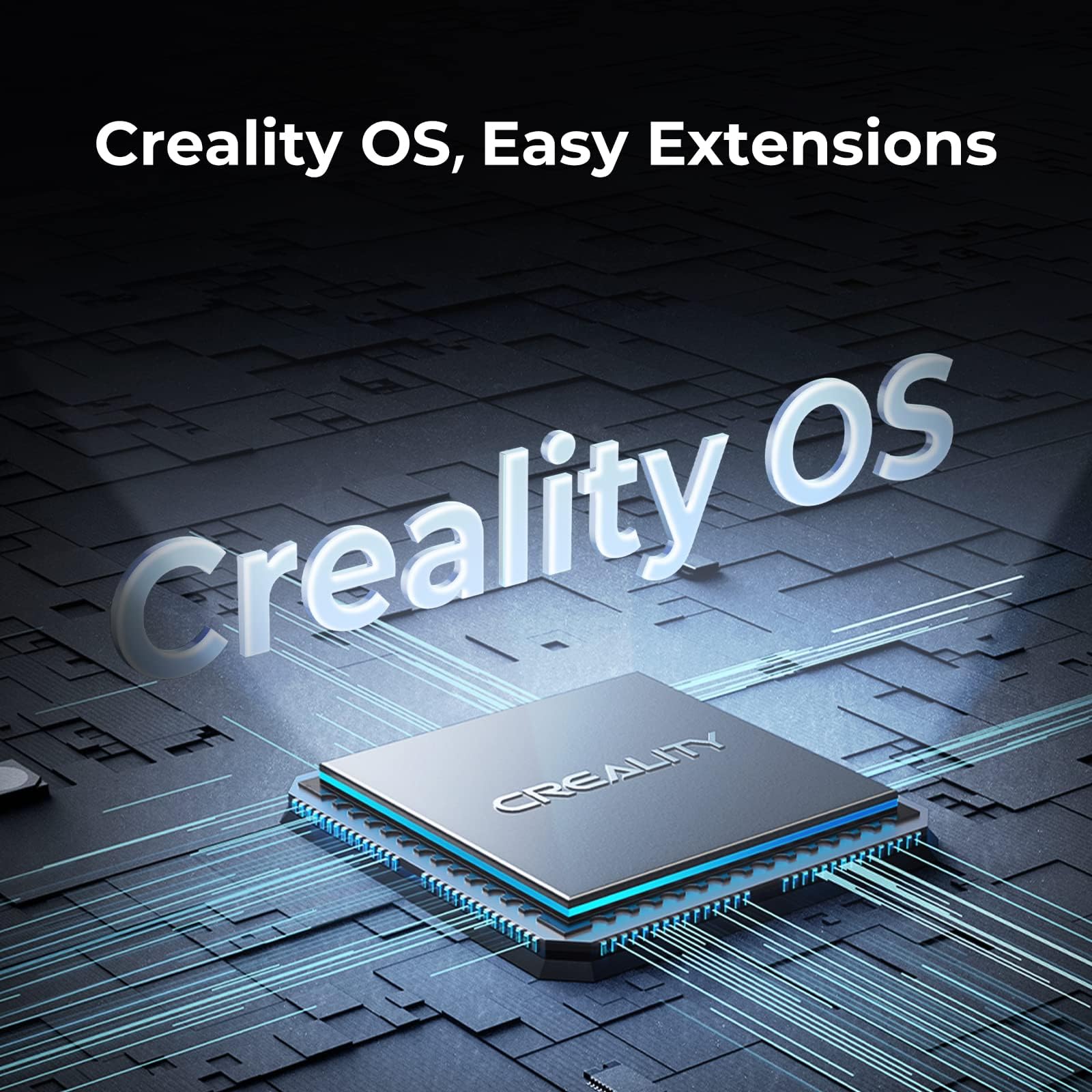 Creality K1C 3D Printer, 600mm/s Fast Speed Clog-Free Extruder Auto Leveling 3D Printers with AI Camera for 300°C Printing,Switchable Silent Mode Reliable Carbon Fiber 3D Printing 220*220*250mm(Black)