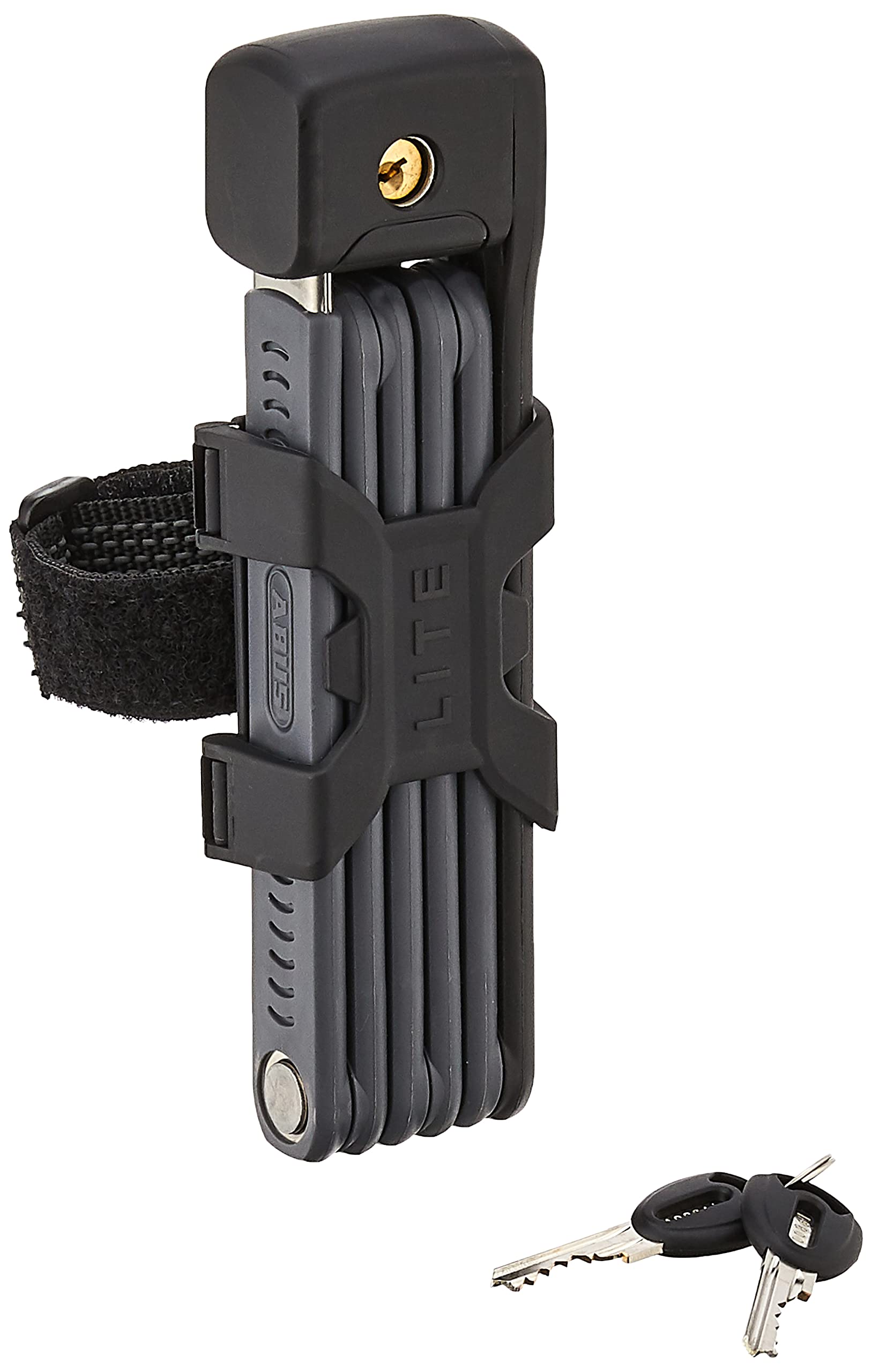 ABUS Bordo Lite 6055K SH folding lock with bracket - Extra-light bike lock made from special steel - security level 7