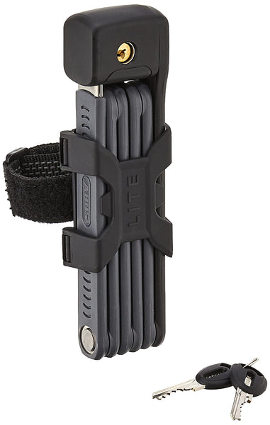 ABUS Bordo Lite 6055K SH folding lock with bracket - Extra-light bike lock made from special steel - security level 7