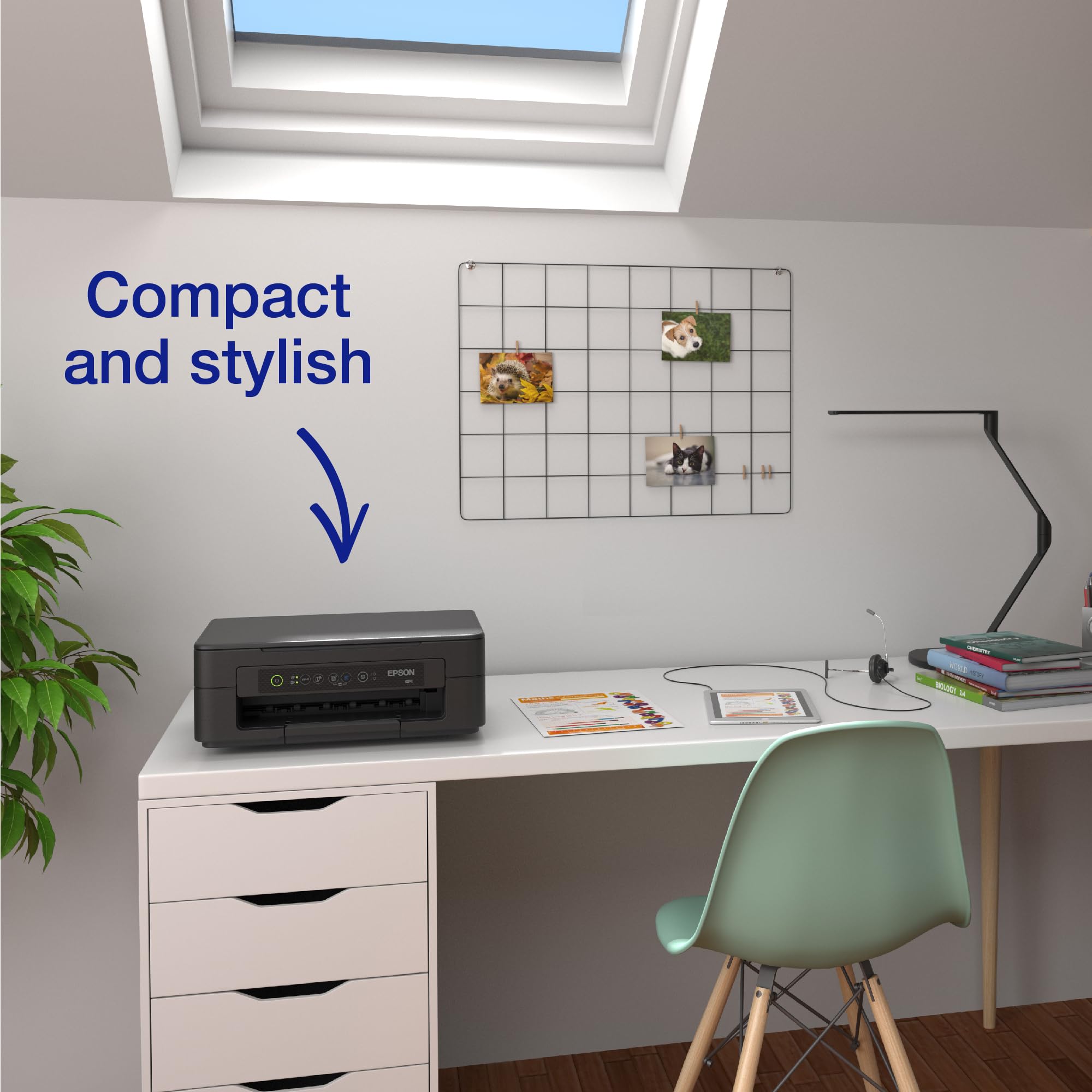 Epson Expression Home XP-4205 3-in-1 Ink Multifunction Printer, Scanner, Copier, WiFi, 1440dpi, Duplex, 2.4 Inch Display, DIN A4, incl. 3 Months Readyprint Flex Trial