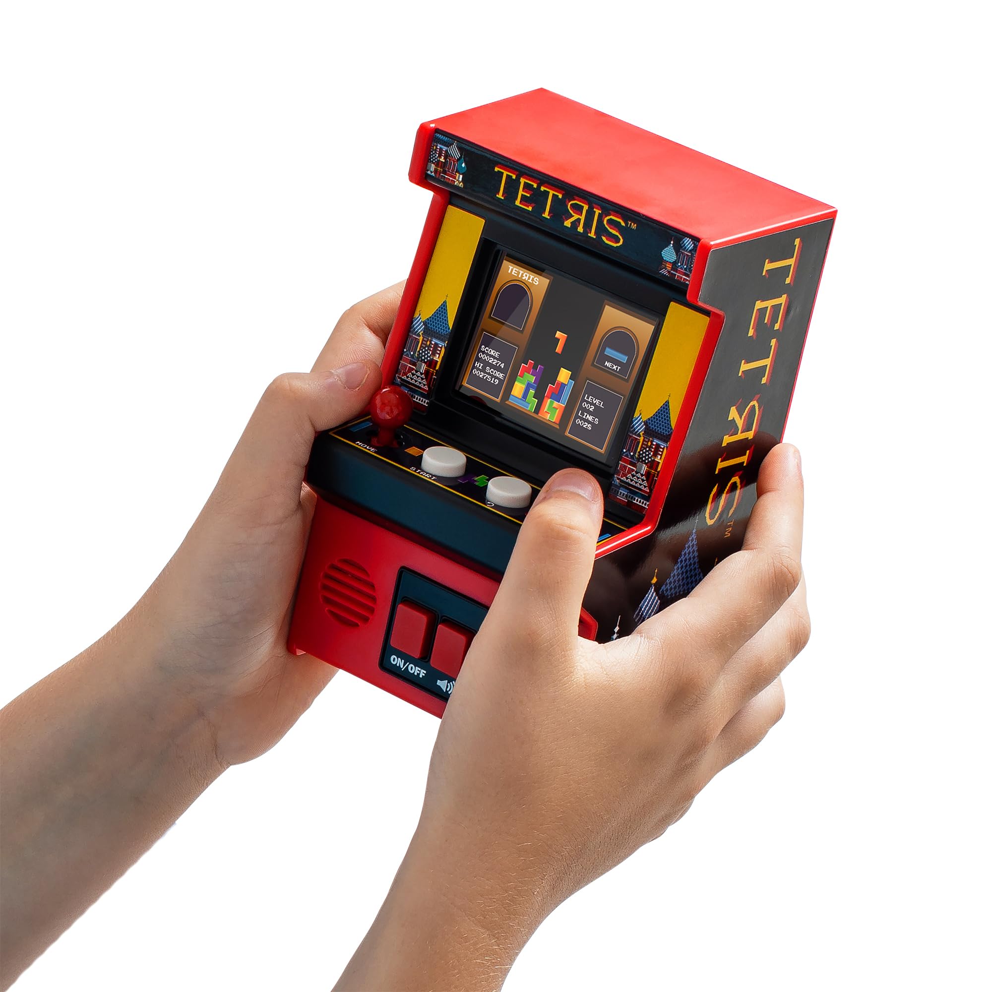 Arcade Classics Pac-Man - Retro Mini Arcade Game, 4-Color Screen, Great Gift for Kids 8 to 98