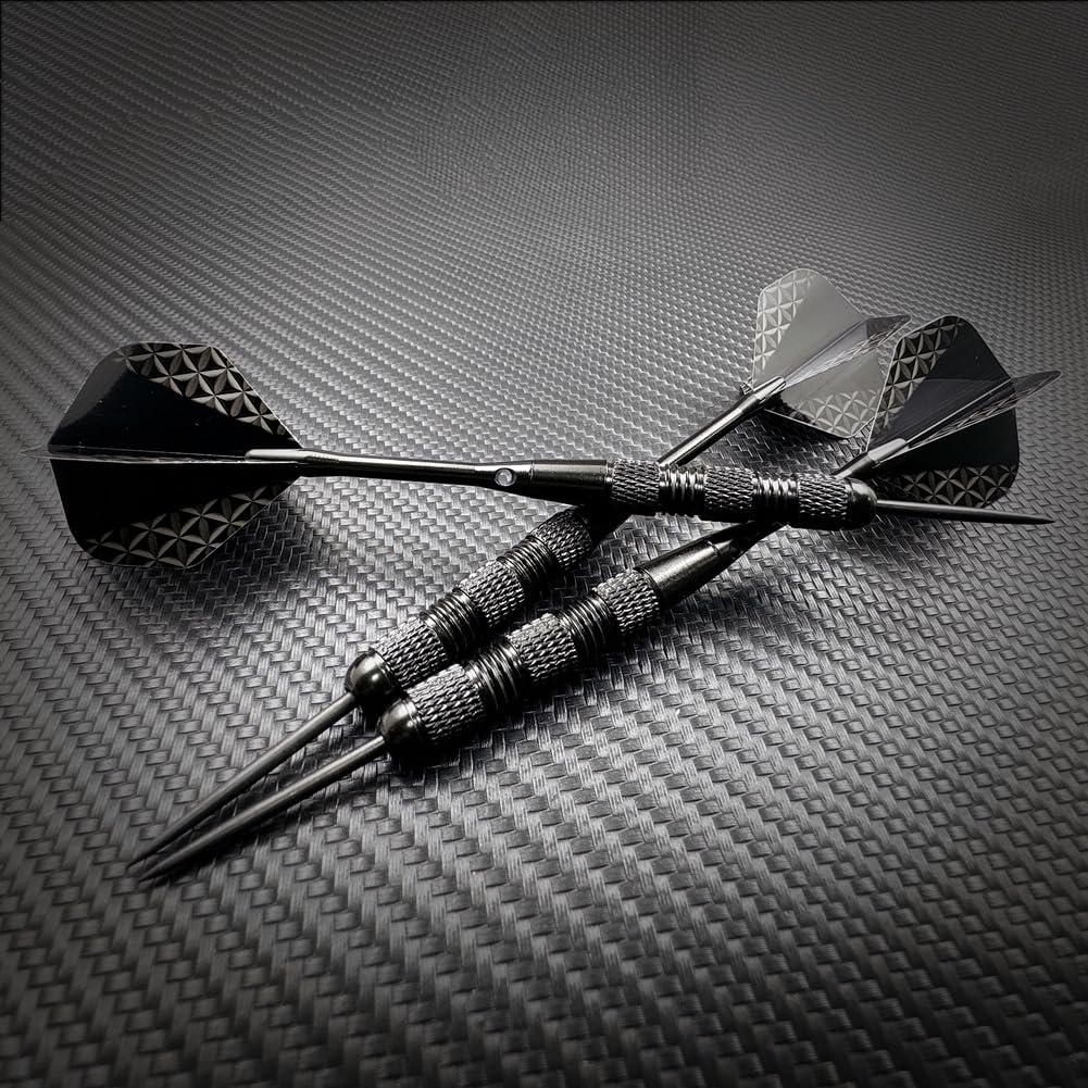 Steel Tip Darts Set,3 Pack Professional Dart with Aluminum Shafts and Darts Case