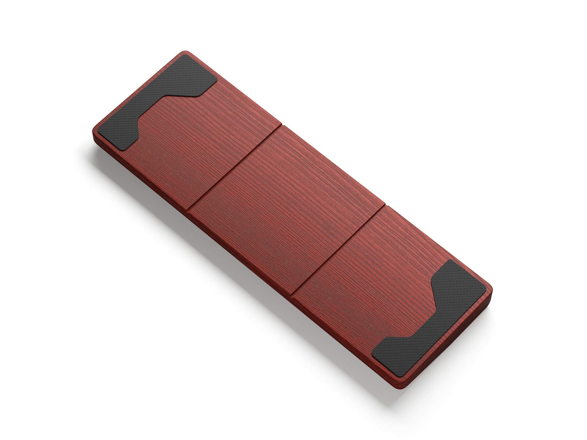 Glorious Gaming Wooden Keyboard Wrist Rest (TKL) - White Ash Wood, Medium-Coarse Grain, Smooth Surface, Sweat & Oil Resistant, Easy Clean, Anti-Slip Rubber Base, 360 x 100 x 19mm - Onyx