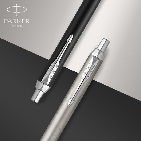 Parker IM Ballpoint Pen | Dark Espresso with Medium Point Blue Ink Refill | Gift Box