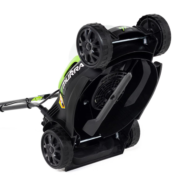 Murray Corded Electric Lawnmower 2-in-1 - Compact Lawn Mower 1200W/32cm with Grass Box 27L for Small Lawns - Ergonomic Soft Grip for Easy Grass Cutting, Overload Protection