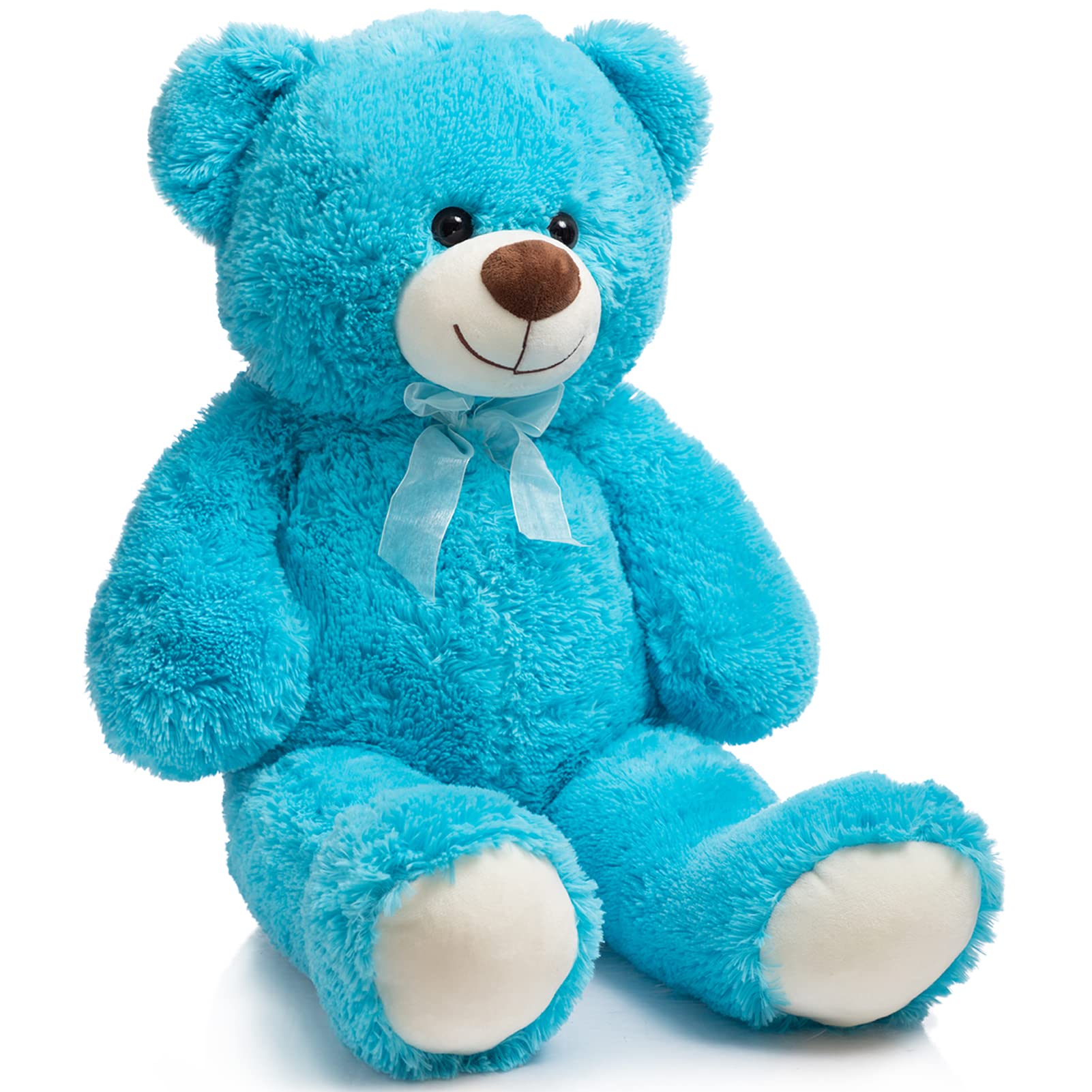 HollyHOME 150cm Giant Teddy Bear Stuffed Animal Large Soft Toys Plush Bear, Light Brown Age 3+