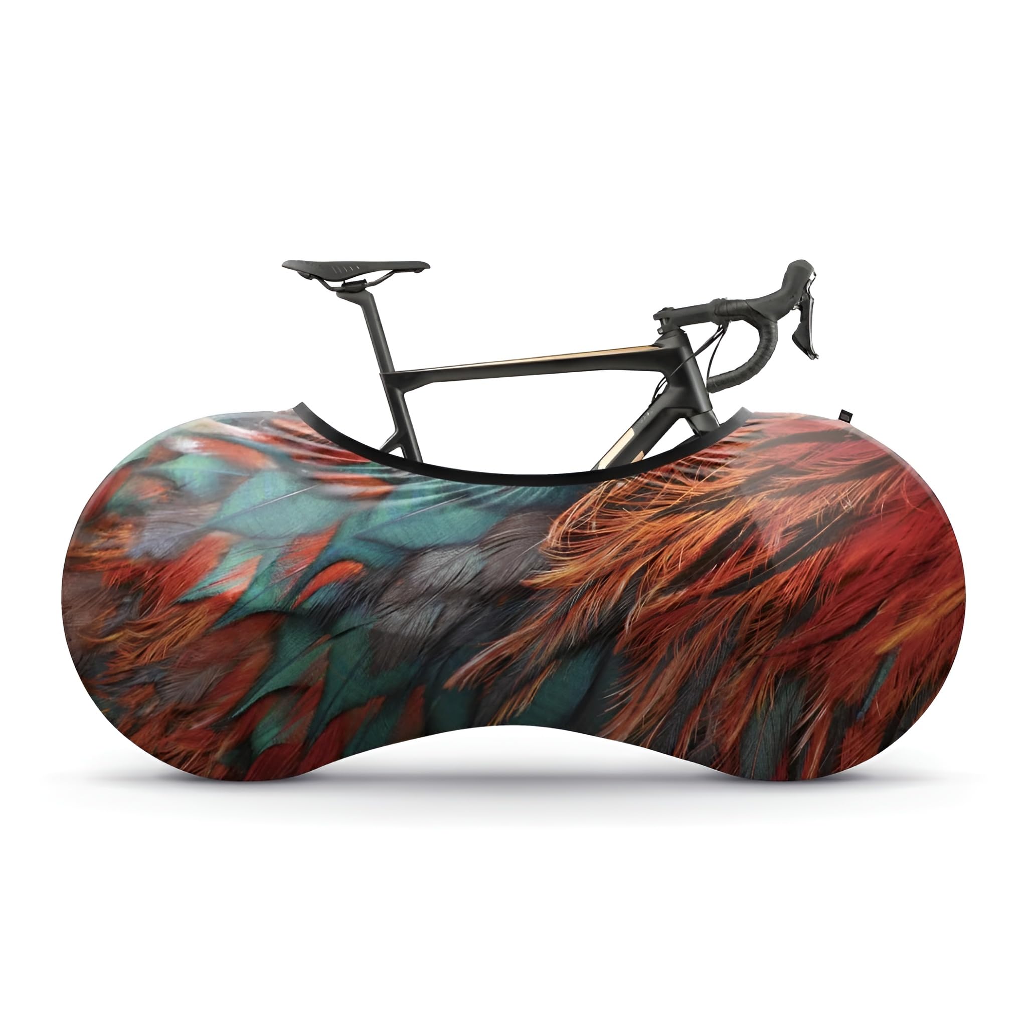 Velo Sock Bicycle Indoor Cover for Storage and Transportation, Stretchy Dirt Proof Fabric, Bike Travel Protection Cover ? Rio